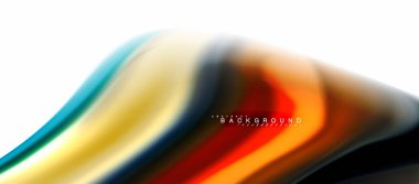 Sıvı sıvı karıştırma renkler konsepti üzerine açık gri renkli, eğri akışı, trendy soyut düzeni şablonu iş veya teknoloji sunu veya web broşür kapak için duvar kağıdı