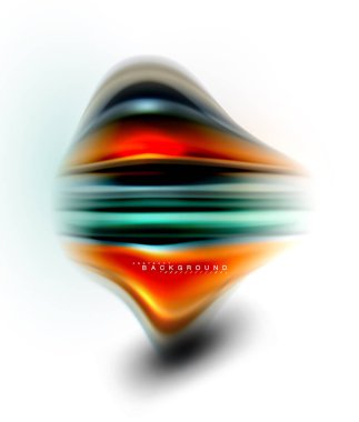 Sıvı sıvı karıştırma renkler konsepti üzerine açık gri renkli, dalga ve girdap eğrisi akışı satır, trendy soyut düzeni şablonu iş sunumu, app duvar kağıdı başlık sayfası, poster veya duvar kağıdı için