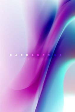 Holografik boya patlama tasarım, akışkan akışı, renkli fırtına renkler. Sıvı karıştırma renkler hareket kavramı, Modern arka plan düzeni şablonu iş sunumu, app duvar kağıdı afiş için