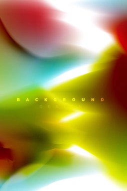 Holografik boya patlama tasarım, akışkan akışı, renkli fırtına renkler. Sıvı karıştırma renkler hareket kavramı, Modern arka plan düzeni şablonu iş sunumu, app duvar kağıdı afiş için