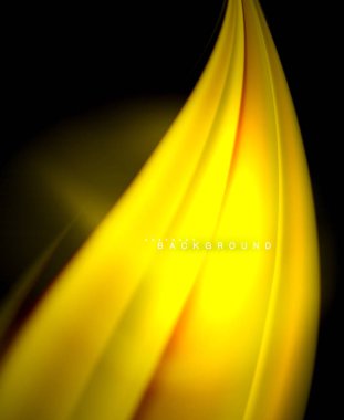 Neon holografik sıvı renkli dalga web, duvar kağıdı, desen, doku ve arka plan için