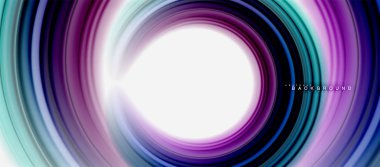 Gökkuşağı sıvı soyut girdap şekli, bükülmüş sıvı renkler tasarım, renkli mermer veya plastik dalgalı doku arka plan, çok renkli şablonu için iş veya teknoloji sunu veya web broşürü