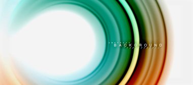 Gökkuşağı sıvı soyut girdap şekli, bükülmüş sıvı renkler tasarım, renkli mermer veya plastik dalgalı doku arka plan, çok renkli şablonu için iş veya teknoloji sunu veya web broşürü