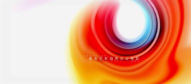 Gökkuşağı sıvı renk arka plan Bükülü sıvı tasarım, renkli mermer veya plastik dalgalı doku zemin, çok renkli şablonu için iş veya teknoloji sunu veya web broşür kapak