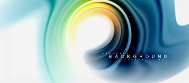 Gökkuşağı sıvı renk arka plan Bükülü sıvı tasarım, renkli mermer veya plastik dalgalı doku zemin, çok renkli şablonu için iş veya teknoloji sunu veya web broşür kapak