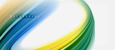 Gökkuşağı sıvı renk arka plan Bükülü sıvı tasarım, renkli mermer veya plastik dalgalı doku zemin, çok renkli şablonu için iş veya teknoloji sunu veya web broşür kapak