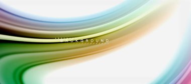 Gökkuşağı sıvı renk arka plan Bükülü sıvı tasarım, renkli mermer veya plastik dalgalı doku zemin, çok renkli şablonu için iş veya teknoloji sunu veya web broşür kapak