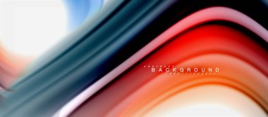 Gökkuşağı sıvı renk arka plan Bükülü sıvı tasarım, renkli mermer veya plastik dalgalı doku zemin, çok renkli şablonu için iş veya teknoloji sunu veya web broşür kapak