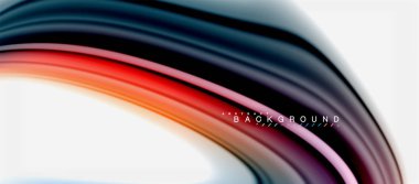 Gökkuşağı sıvı renk arka plan Bükülü sıvı tasarım, renkli mermer veya plastik dalgalı doku zemin, çok renkli şablonu için iş veya teknoloji sunu veya web broşür kapak