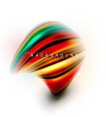 Sıvı sıvı karıştırma renkler konsepti üzerine açık gri renkli, dalga ve girdap eğrisi akışı satır, trendy soyut düzeni şablonu iş sunumu, app duvar kağıdı başlık sayfası, poster veya duvar kağıdı için