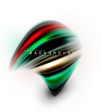 Sıvı sıvı karıştırma renkler konsepti üzerine açık gri renkli, dalga ve girdap eğrisi akışı satır, trendy soyut düzeni şablonu iş sunumu, app duvar kağıdı başlık sayfası, poster veya duvar kağıdı için