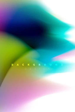 Holografik boya patlama tasarım, akışkan akışı, renkli fırtına renkler. Sıvı karıştırma renkler hareket kavramı, Modern arka plan düzeni şablonu iş sunumu, app duvar kağıdı afiş için