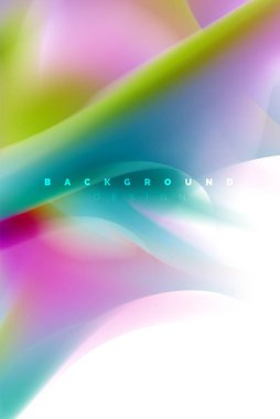 Holografik boya patlama tasarım, akışkan akışı, renkli fırtına renkler. Sıvı karıştırma renkler hareket kavramı, Modern arka plan düzeni şablonu iş sunumu, app duvar kağıdı afiş için