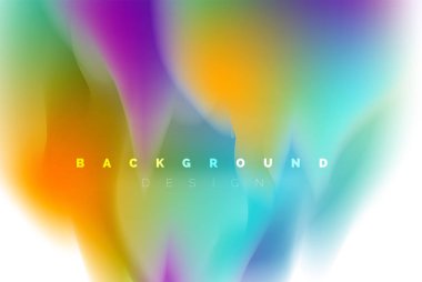 Holografik boya patlama tasarım, akışkan akışı, renkli fırtına renkler. Sıvı karıştırma renkler hareket kavramı, Modern arka plan düzeni şablonu iş sunumu, app duvar kağıdı afiş için