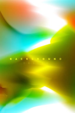 Holografik boya patlama tasarım, akışkan akışı, renkli fırtına renkler. Sıvı karıştırma renkler hareket kavramı, Modern arka plan düzeni şablonu iş sunumu, app duvar kağıdı afiş için