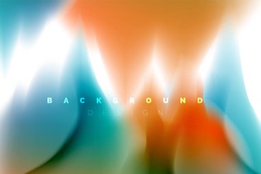 Holografik boya patlama tasarım, akışkan akışı, renkli fırtına renkler. Sıvı karıştırma renkler hareket kavramı, Modern arka plan düzeni şablonu iş sunumu, app duvar kağıdı afiş için