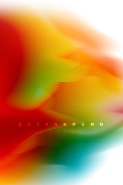 Holografik boya patlama tasarım, akışkan akışı, renkli fırtına renkler. Sıvı karıştırma renkler hareket kavramı, Modern arka plan düzeni şablonu iş sunumu, app duvar kağıdı afiş için