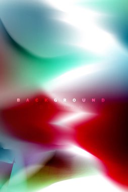 Holografik boya patlama tasarım, akışkan akışı, renkli fırtına renkler. Sıvı karıştırma renkler hareket kavramı, Modern arka plan düzeni şablonu iş sunumu, app duvar kağıdı afiş için