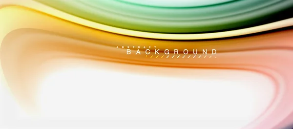 Rainbow plynulé barvy abstraktní pozadí twisted tekutý design, barevný mramor nebo plast vlnitá textura pozadí, vícebarevné šablonu pro podnikání nebo prezentace technologie nebo webových brožury titulní — Stockový vektor