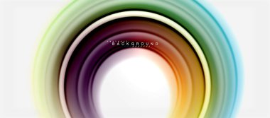 Gökkuşağı sıvı renkli arka plan - girdap ve daireler, bükülmüş sıvı renkler, renkli mermer veya plastik dalgalı doku zemin, çok renkli şablonu için iş veya teknoloji