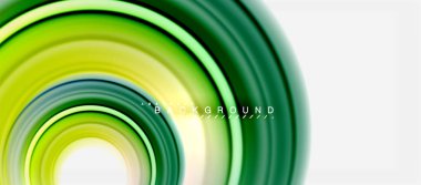 Gökkuşağı sıvı renkli arka plan - girdap ve daireler, bükülmüş sıvı renkler, renkli mermer veya plastik dalgalı doku zemin, çok renkli şablonu için iş veya teknoloji