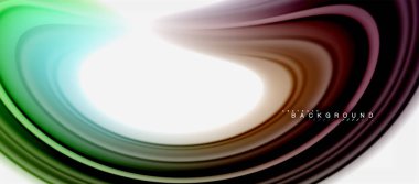 Gökkuşağı sıvı renk arka plan Bükülü sıvı tasarım, renkli mermer veya plastik dalgalı doku zemin, çok renkli şablonu için iş veya teknoloji sunu veya web broşür kapak