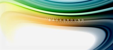 Gökkuşağı sıvı renk arka plan Bükülü sıvı tasarım, renkli mermer veya plastik dalgalı doku zemin, çok renkli şablonu için iş veya teknoloji sunu veya web broşür kapak