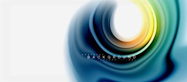 Gökkuşağı sıvı renk arka plan Bükülü sıvı tasarım, renkli mermer veya plastik dalgalı doku zemin, çok renkli şablonu için iş veya teknoloji sunu veya web broşür kapak