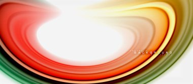 Gökkuşağı sıvı renk arka plan Bükülü sıvı tasarım, renkli mermer veya plastik dalgalı doku zemin, çok renkli şablonu için iş veya teknoloji sunu veya web broşür kapak