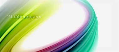 Gökkuşağı sıvı renk arka plan Bükülü sıvı tasarım, renkli mermer veya plastik dalgalı doku zemin, çok renkli şablonu için iş veya teknoloji sunu veya web broşür kapak