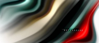 Sıvı sıvı karıştırma renkler konsepti üzerine açık gri renkli, eğri akışı, trendy soyut düzeni şablonu iş veya teknoloji sunu veya web broşür kapak için duvar kağıdı