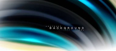 Sıvı sıvı karıştırma renkler konsepti üzerine açık gri renkli, eğri akışı, trendy soyut düzeni şablonu iş veya teknoloji sunu veya web broşür kapak için duvar kağıdı