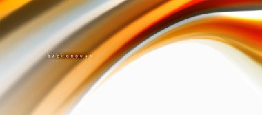 Sıvı sıvı karıştırma renkler konsepti üzerine açık gri renkli, eğri akışı, trendy soyut düzeni şablonu iş veya teknoloji sunu veya web broşür kapak için duvar kağıdı