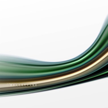 Sıvı sıvı karıştırma renkler konsepti üzerine açık gri renkli, eğri akışı, trendy soyut düzeni şablonu iş veya teknoloji sunu veya web broşür kapak için duvar kağıdı