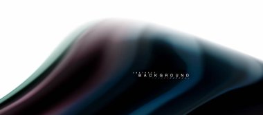 Sıvı sıvı karıştırma renkler konsepti üzerine açık gri renkli, eğri akışı, trendy soyut düzeni şablonu iş veya teknoloji sunu veya web broşür kapak için duvar kağıdı