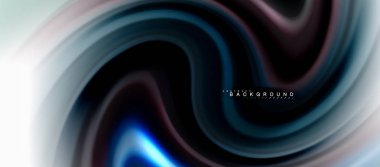 Sıvı sıvı karıştırma renkler konsepti üzerine açık gri renkli, eğri akışı, trendy soyut düzeni şablonu iş veya teknoloji sunu veya web broşür kapak için duvar kağıdı