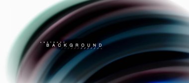 Sıvı sıvı karıştırma renkler konsepti üzerine açık gri renkli, eğri akışı, trendy soyut düzeni şablonu iş veya teknoloji sunu veya web broşür kapak için duvar kağıdı