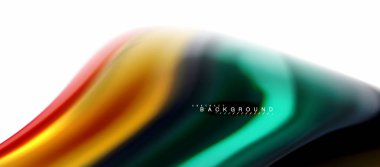 Sıvı sıvı karıştırma renkler konsepti üzerine açık gri renkli, eğri akışı, trendy soyut düzeni şablonu iş veya teknoloji sunu veya web broşür kapak için duvar kağıdı