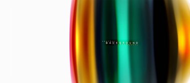 Sıvı sıvı karıştırma renkler konsepti üzerine açık gri renkli, eğri akışı, trendy soyut düzeni şablonu iş veya teknoloji sunu veya web broşür kapak için duvar kağıdı