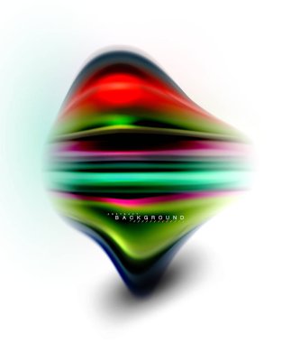 Sıvı sıvı karıştırma renkler konsepti üzerine açık gri renkli, dalga ve girdap eğrisi akışı satır, trendy soyut düzeni şablonu iş sunumu, app duvar kağıdı başlık sayfası, poster veya duvar kağıdı için