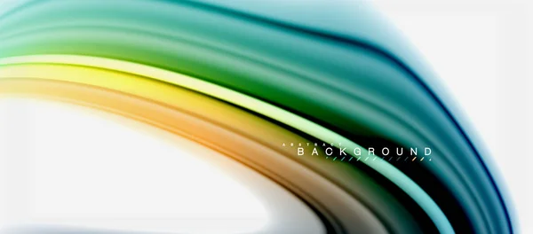 Rainbow fluid colors abstract background twisted liquid design, colorido mármore ou plástico ondulado textura pano de fundo, modelo multicolorido para apresentação de negócios ou tecnologia ou capa de brochura web — Vetor de Stock