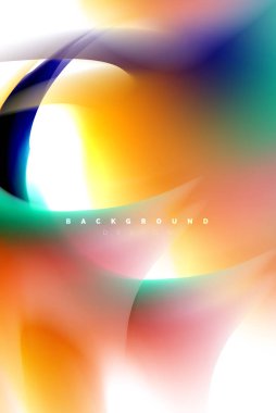 Holografik boya patlama tasarım, akışkan akışı, renkli fırtına renkler. Sıvı karıştırma renkler hareket kavramı, Modern arka plan düzeni şablonu iş sunumu, app duvar kağıdı afiş için