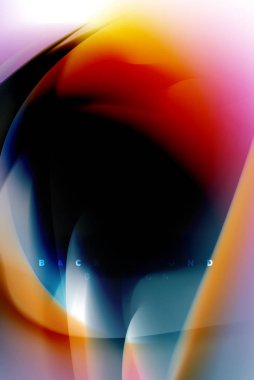 Holografik boya patlama tasarım, akışkan akışı, renkli fırtına renkler. Sıvı karıştırma renkler hareket kavramı, Modern arka plan düzeni şablonu iş sunumu, app duvar kağıdı afiş için