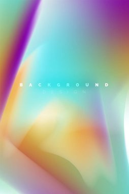 Holografik boya patlama tasarım, akışkan akışı, renkli fırtına renkler. Sıvı karıştırma renkler hareket kavramı, Modern arka plan düzeni şablonu iş sunumu, app duvar kağıdı afiş için