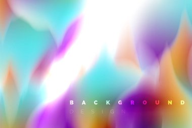 Holografik boya patlama tasarım, akışkan akışı, renkli fırtına renkler. Sıvı karıştırma renkler hareket kavramı, Modern arka plan düzeni şablonu iş sunumu, app duvar kağıdı afiş için