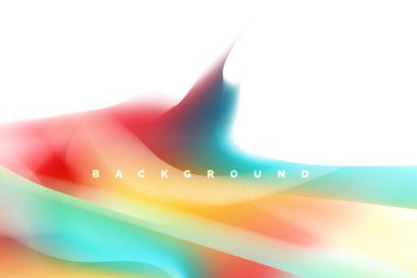 Holografik boya patlama tasarım, akışkan akışı, renkli fırtına renkler. Sıvı karıştırma renkler hareket kavramı, Modern arka plan düzeni şablonu iş sunumu, app duvar kağıdı afiş için