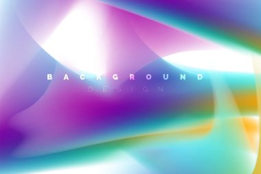 Holografik boya patlama tasarım, akışkan akışı, renkli fırtına renkler. Sıvı karıştırma renkler hareket kavramı, Modern arka plan düzeni şablonu iş sunumu, app duvar kağıdı afiş için