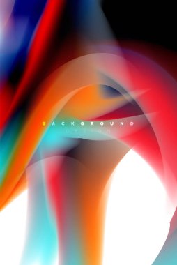 Holografik boya patlama tasarım, akışkan akışı, renkli fırtına renkler. Sıvı karıştırma renkler hareket kavramı, Modern arka plan düzeni şablonu iş sunumu, app duvar kağıdı afiş için