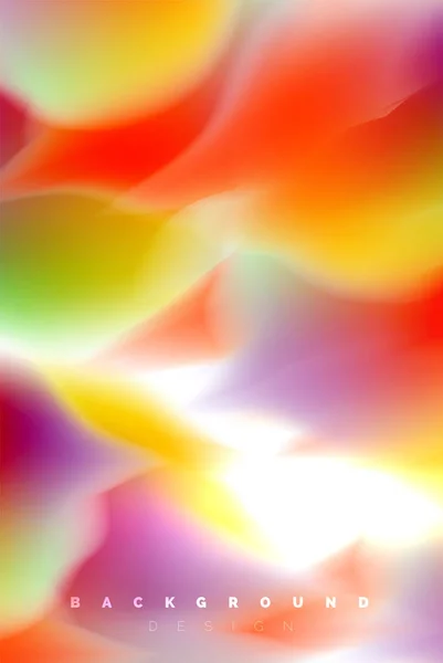 Holografické barva výbuchu design, toku tekutin barvy, barevné bouře. Kapalné míchání barvy pohybu koncept, moderní abstraktní pozadí šablony rozložení pro firemní prezentace, aplikace tapet nápisu — Stockový vektor