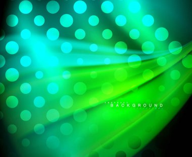 Neon holografik sıvı renkli dalga web, duvar kağıdı, desen, doku ve arka plan için